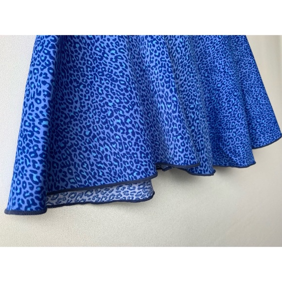 Super cute and sexy blue leopard print swim skirt π - Picture 5 of 8
